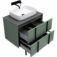 Тумба под раковину Allen Brau Reality 70 1.32004.CGM подвесная Олива матовая — фото 47, Тумбы под раковину