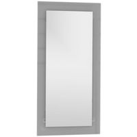 Зеркало Aquanet Нота 45 159094 с подсветкой Алюминий — фото 1, Зеркала в ванную комнату