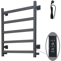 Электрический полотенцесушитель Тругор Пэк сп 20 кв 60х50 Графит — фото 1, Электрические полотенцесушители