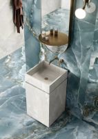 Керамогранит Emil Ceramica Tele Di Marmo Onix Green Silktech EKTC 60х120 см — фото 4, Керамогранит