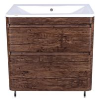 Тумба под раковину Style Line Атлантика Люкс Plus 60 СС-00002207 Старое дерево — фото 1, Мебель для ванной