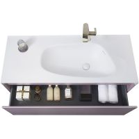 Тумба с раковиной Orans BC-4060-1200R 120 подвесная Лиловая матовая арт-40601200R — фото 4, Тумбы с раковиной