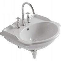 Раковина Globo Paestum 62 PA057.BI*1 Белая — фото 1, Раковины