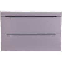 Тумба под раковину Style Line Бергамо 80 СС-00002323 подвесная Серая антискрейч — фото 1, Мебель для ванной