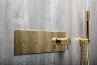 Душевая система Boheme Fusion 130-G Золото — фото 3, Душевое оборудование. Душевая программа