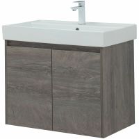 Тумба под раковину Aquanet Nova Lite 75 298851 подвесная Дуб рошелье — фото 3, Тумбы под раковину