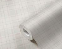 Обои AS Creation Maison Charme 39072-1 Винил на флизелине (0,53*10,05) Белый/Зеленый/Розовый, Геометрия/Клетка — фото 4, Обои для стен