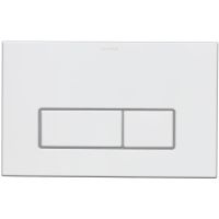 Клавиша смыва Boheme 669-MW Белая матовая — фото 1, Комплектующие для душевого оборудования