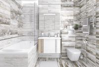 Керамическая плитка Laparet Next светлый настенная 34098 25х50 см — фото 2, Керамическая плитка