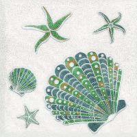 Керамический декор Керлайф Smalto Mare 2 Bianco 15х15 см — фото 1, Керамическая плитка