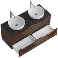 Тумба под раковину BelBagno Etna 120 ETNA-1200-4C-SO-2-RW подвесная Rovere Moro — фото 13, Тумбы под раковину