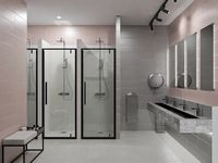 Керамическая плитка Azori Палитра Серый SM 00-00108803 настенная 20,1х50,5 см — фото 4, Керамическая плитка