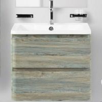 Тумба под раковину BelBagno ALBANO-600-2C-SO-PS подвесная Pino Scania — фото 1, Тумбы под раковину