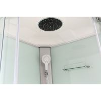 Товар: Душевая кабина Black&White Galaxy 8503900 профиль Серебристый хром задняя стенка Белая - фото 4 Душевая кабина Black&White Galaxy 8503900 профиль Серебристый хром задняя стенка Белая — фото 4, Душевые кабины