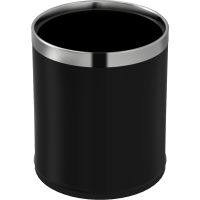 Ведро для мусора WeltWasser Axen BL 6L 10000003987 Черное матовое — фото 1, Мусорные ведра