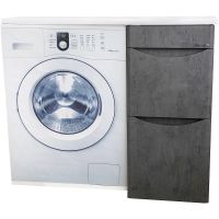 Тумба под раковину Bellezza Олиссия 100 4639417110420 Серая — фото 1, Тумбы под раковину