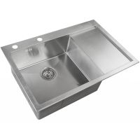 Кухонная мойка ZorG RX-7851-L Нержавеющая сталь — фото 1, Кухонные мойки