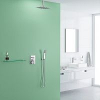 Товар: Верхний душ Excellent Actima 20х30 AREX.3062CR Хром - фото 4 Верхний душ Excellent Actima 20х30 AREX.3062CR Хром — фото 4, Душевое оборудование. Душевая программа