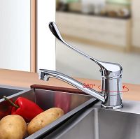 Смеситель для кухни Frap H54 F4554-2 Хром — фото 6, Смесители для кухни