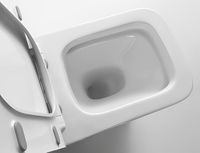 Унитаз Ceruttispa Vettore Aria MW CT9242 подвесной Белый матовый с сиденьем Микролифт — фото 6, Подвесные унитазы