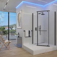 Товар: Душевой уголок Veconi Rovigo RV-36B 90x90 RV36B-90-01-C5 профиль Черный матовый стекло прозрачное - фото 2 Душевой уголок Veconi Rovigo RV-36B 90x90 RV36B-90-01-C5 профиль Черный матовый стекло прозрачное — фото 2, Душевые уголки