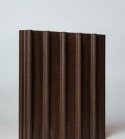 Модульная панель Acupan Rohre AP122507.94 Эльм коричневый 2760х122х12 мм — фото 1, Панели