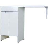 Тумба с раковиной Orange Sistema 110 L STD-110TUW+RAL Белая — фото 7, Тумбы с раковиной