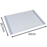 Ролл-мат Ростовская Мануфактура Сантехники Sush-1 Серый — фото 6, Сушилки для кухонных моек