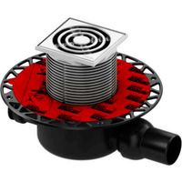 Трап для душа Tece Drainpoint 120 KDP-S120 с решеткой Хром — фото 1, Трапы для душа