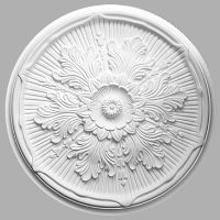 Розетка потолочная Decomaster DR 9 520x36x520 мм — фото 1, Розетки потолочные