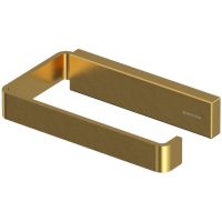 Держатель туалетной бумаги Whitecross Cubo gold brushed CU2460GLB Брашированное золото — фото 1, Держатели туалетной бумаги