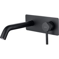 Смеситель для раковины Allen Brau Priority 5.31003-31 Черный матовый — фото 1, Смесители