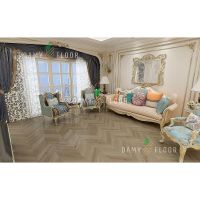 Виниловый ламинат Damy Floor Chevron DF01-Ch Версаль 600х127х5 мм — фото 2, Виниловый ламинат