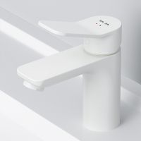 Смеситель для раковины AM.PM X-Joy F85A02133 Белый — фото 10, Смесители