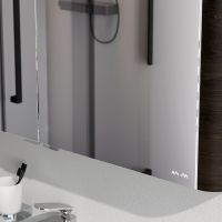 Зеркальный шкаф AM.PM Sensation 100 M30MCX1001TF с подсветкой Табачный дуб — фото 4, Зеркальные шкафы в ванную