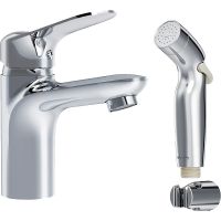 Смеситель для раковины AM.PM Sunny F85C03000 с гигиеническим душем Хром — фото 1, Смесители