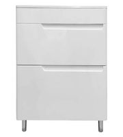 Тумба с раковиной Эстет Kare Luxe 60 ФР-00007072 Белая — фото 2, Тумбы с раковиной