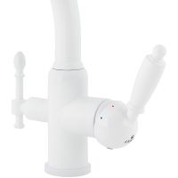 Товар: Смеситель для кухни Kaiser Vincent 31244-10 Белый - фото 4 Смеситель для кухни Kaiser Vincent 31244-10 Белый — фото 4, Смесители