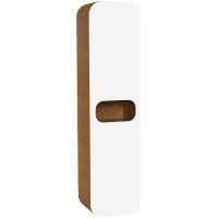 Шкаф пенал Creavit Pion 40 PN2160.02.BDM подвесной Белый Дуб — фото 1, Пеналы для ванной комнаты