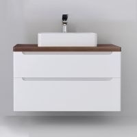 Товар: Тумба под раковину Jorno Wood 100 wood.01.100/P/W подвесная Белая - фото 3 Тумба под раковину Jorno Wood 100 wood.01.100/P/W подвесная Белая — фото 3, Тумбы под раковину