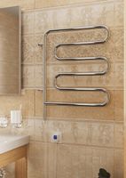 Электрический полотенцесушитель Terminus Ш-образный 450х570 4620768883958 поворотный Хром — фото 3, Электрические полотенцесушители