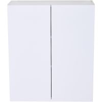 Подвесной шкаф Orange Гамма 60 Gm-60SR Белый глянец — фото 1, Шкафы для ванной