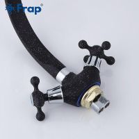 Смеситель для кухни Frap H5408 F5408-7 Черный матовый — фото 8, Смесители для кухни