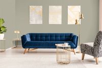 Обои Hygge 77 Colors Флизелин (1*10,05) Зеленый, Однотонные арт-C7 02 — фото 2, Обои для стен