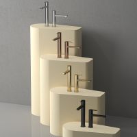 Товар: Смеситель для раковины Teska Liva Leo L E5427 Золото - фото 2 Смеситель для раковины Teska Liva Leo L E5427 Золото — фото 2, Смесители для раковины