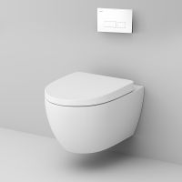 Комплект унитаза с инсталляцией AM.PM Awe IS47001.111738 с сиденьем Микролифт и Белой клавишей смыва — фото 13, Комплекты унитаз + инсталляция