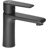 Смеситель для раковины Santek Арма WH5A02007N001 Черный матовый — фото 1, Смесители