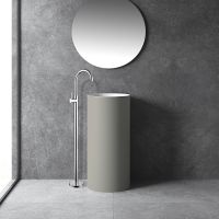 Смеситель для раковины Abber Wasser Kreis Хром арт-AF8141 — фото 2, Смесители напольные