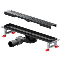 Товар: Душевой лоток AM.PM MasterFlow 50 W01SC-P11-050-01BM с Черной матовой решеткой Cut Gradient - фото 2 Душевой лоток AM.PM MasterFlow 50 W01SC-P11-050-01BM с Черной матовой решеткой Cut Gradient — фото 2, Душевые лотки