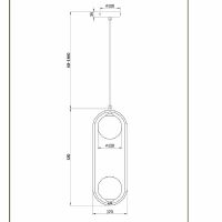 Товар: Подвесной светильник Maytoni Modern Ring MOD013PL-02W Белый - фото 4 Подвесной светильник Maytoni Modern Ring MOD013PL-02W Белый — фото 4, Подвесные светильники